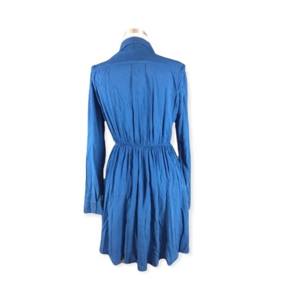 Anthro Maeve Dakota Button Down Long sleeve Shirt Dress Size XS - Picture 4 of 11